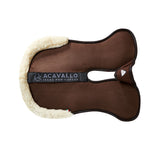 Acavallo Pad Piuma-FS WFS-FS Pocket Suede Flat #colour_brown-natural