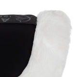 Acavallo Pad Piuma-FS WFS-FS Pocket Suede Front Riser #colour_black-white