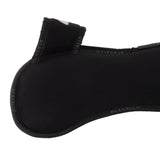 Acavallo Pad Piuma-FS WFS-FS Pocket Suede Front Riser #colour_black-white