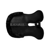 Acavallo Pad Piuma-FS WFS-FS Pocket Suede Front Riser #colour_black