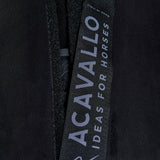 Acavallo Pad Piuma-FS WFS-FS Pocket Suede Rear Riser #colour_black