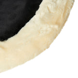 Acavallo Pad Piuma-FS WFS-FS Pocket Suede Front & Rear Riser #colour_black-natural