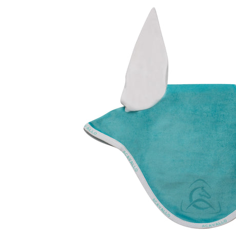 Acavallo Special Edition Fly Veil Louvre & Logo #colour_blue