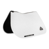 Acavallo Point Jumping Saddle Pad #colour_white