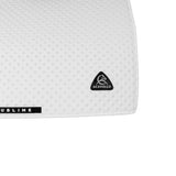 Acavallo Point Dressage Saddle Pad W/Square Back Corner #colour_white