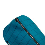 Acavallo Square Jumping Saddle Pad #colour_green