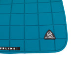Acavallo Square Jumping Saddle Pad #colour_green