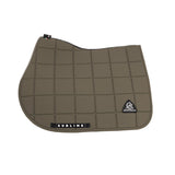 Acavallo Square Jumping Saddle Pad #colour_brown