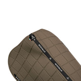 Acavallo Square Jumping Saddle Pad #colour_brown