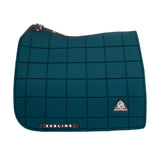 Acavallo Square Dressage Saddle Pad W/Square Back Corner #colour_green
