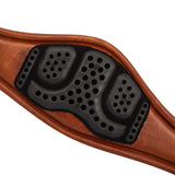 Acavallo Anatomical Jumping Girth Calfskin #colour_cognac
