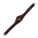 Acavallo Anatomical Jumping Girth Calfskin #colour_brown