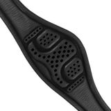 Acavallo Leather Shaped Girth Buffalo Leather #colour_black