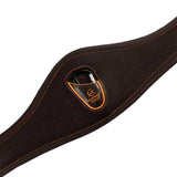 Acavallo Leather Shaped Girth Buffalo Leather #colour_brown