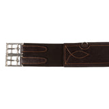 Acavallo Leather Shaped Girth Buffalo Leather #colour_brown