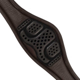 Acavallo Leather Shaped Girth Buffalo Leather #colour_brown