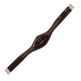Acavallo Anatomical Jumping Girth Leather #colour_brown
