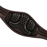 Acavallo Anatomical Jumping Girth Leather #colour_brown
