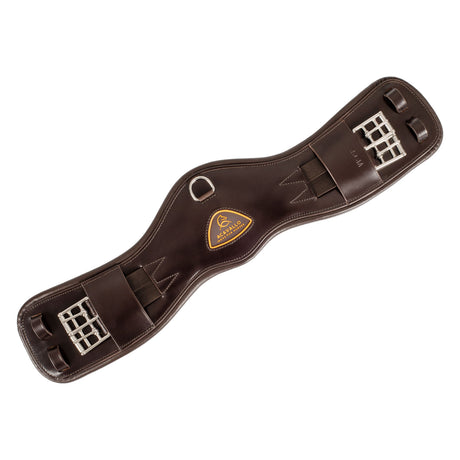 Acavallo Anatomical Dressage Girth Leather #colour_brown