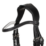 Acavallo Giocanda Bridle Calfskin & Double Reins #colour_black