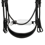 Acavallo Giocanda Bridle Calfskin & Double Reins #colour_black