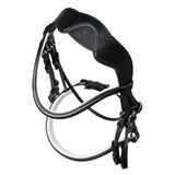 Acavallo Giocanda Bridle Calfskin & Double Reins #colour_black