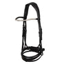 Acavallo Starry Night Calfskin Bridle #colour_black