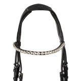 Acavallo Starry Night Calfskin Bridle #colour_black