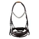 Acavallo Starry Night Calfskin Bridle #colour_brown