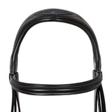 Acavallo Guernica Calfskin Bridle #colour_black