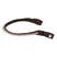Acavallo Browband Calfskin & Round Crystals #colour_brown-pink