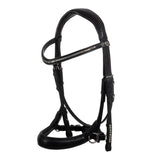 Acavallo Sunset Bridle Calfskin #colour_black