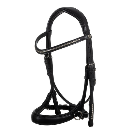 Acavallo Sunset Bridle Calfskin #colour_black