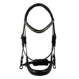 Acavallo Sunset Bridle Calfskin #colour_black