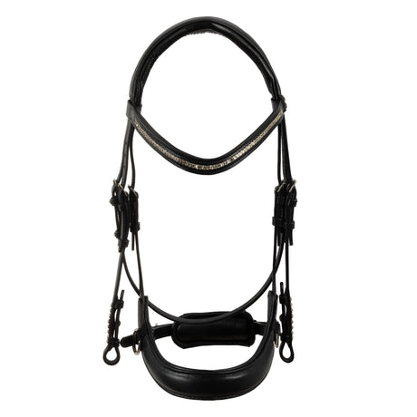 Acavallo Sunset Bridle Calfskin #colour_black