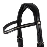 Acavallo Sunset Bridle Calfskin #colour_black