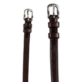 Acavallo Rope Flash Noseband #colour_brown