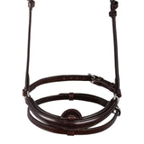 Acavallo Flash Noseband Quick Coupling #colour_brown