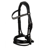 Acavallo Olympia Bridle Calfskin #colour_black