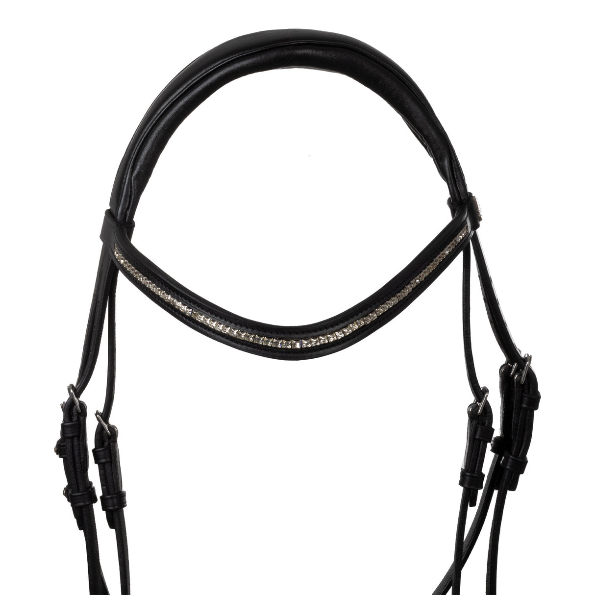 Acavallo Olympia Bridle Calfskin #colour_black