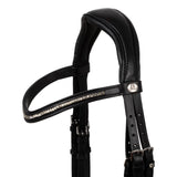 Acavallo Olympia Bridle Calfskin #colour_black