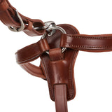 Acavallo Five-Point Breastplate Calfskin #colour_cognac