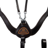 Acavallo Anatomical 5-Point Breastplate #colour_brown