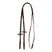 Acavallo Nylon Reins Leather Loops #colour_brown