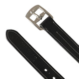 Acavallo Classic Stirrup Leathers #colour_black