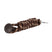 Acavallo Braided Lead Rope Leather Ends #colour_brown