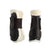 Acavallo Jumping Tendon Boots Faux Sheepskin & Hook-And-Loop Closure #colour_brown