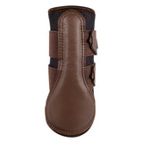 Acavallo Front Brushing Boots Perforated Neoprene #colour_brown