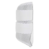 Acavallo Front Brushing Boots Perforated Neoprene #colour_white