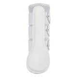 Acavallo Hind Brushing Boots Perforated Neoprene #colour_white